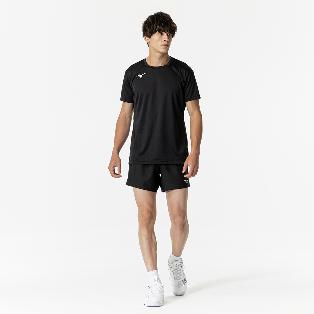 BASIC PLAIN TEE (SHORT SLEEVE) UNISEX Black / White