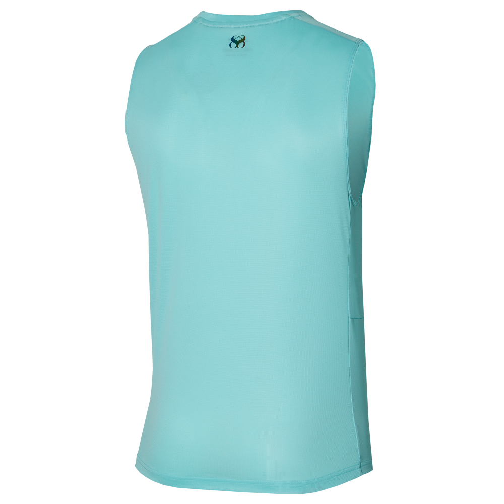 MIZUNO TWO LOOPS 88 TANK TOP MEN Tanager Turquoise