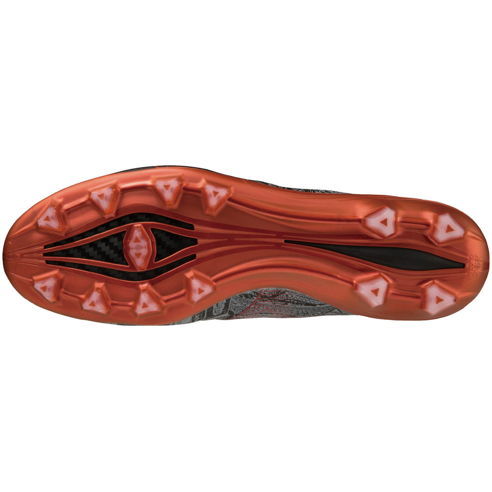 MIZUNO ALPHA α SR4 JAPAN Black/High Risk Red/Black