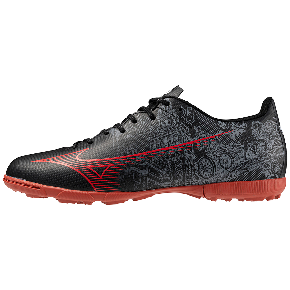 MIZUNO ALPHA α SELECT AS SR4 Black/ High Risk Red/ Black