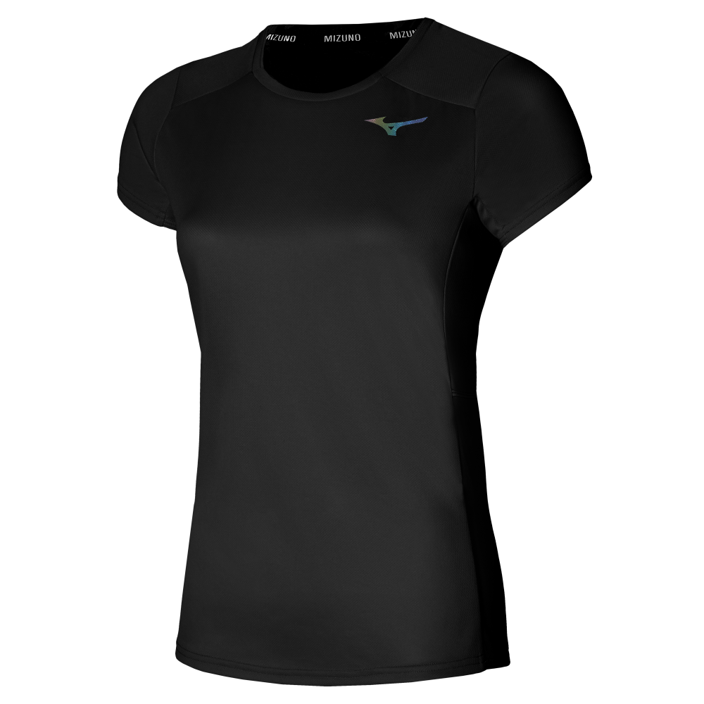 MIZUNO TWO LOOPS 88 TEE WOMEN Black