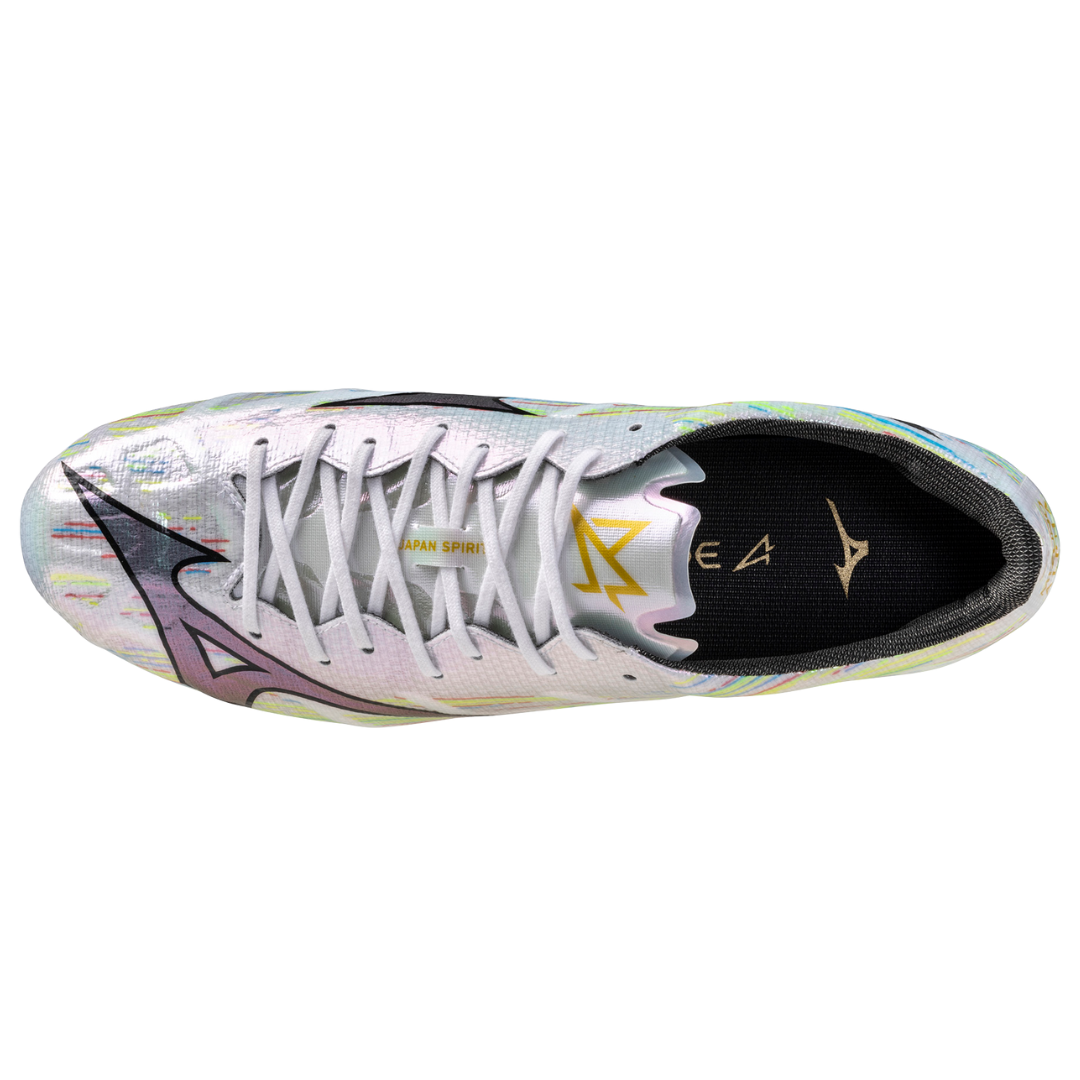 MIZUNO ALPHA α II JAPAN AG White / Silver Iridiscent / Black