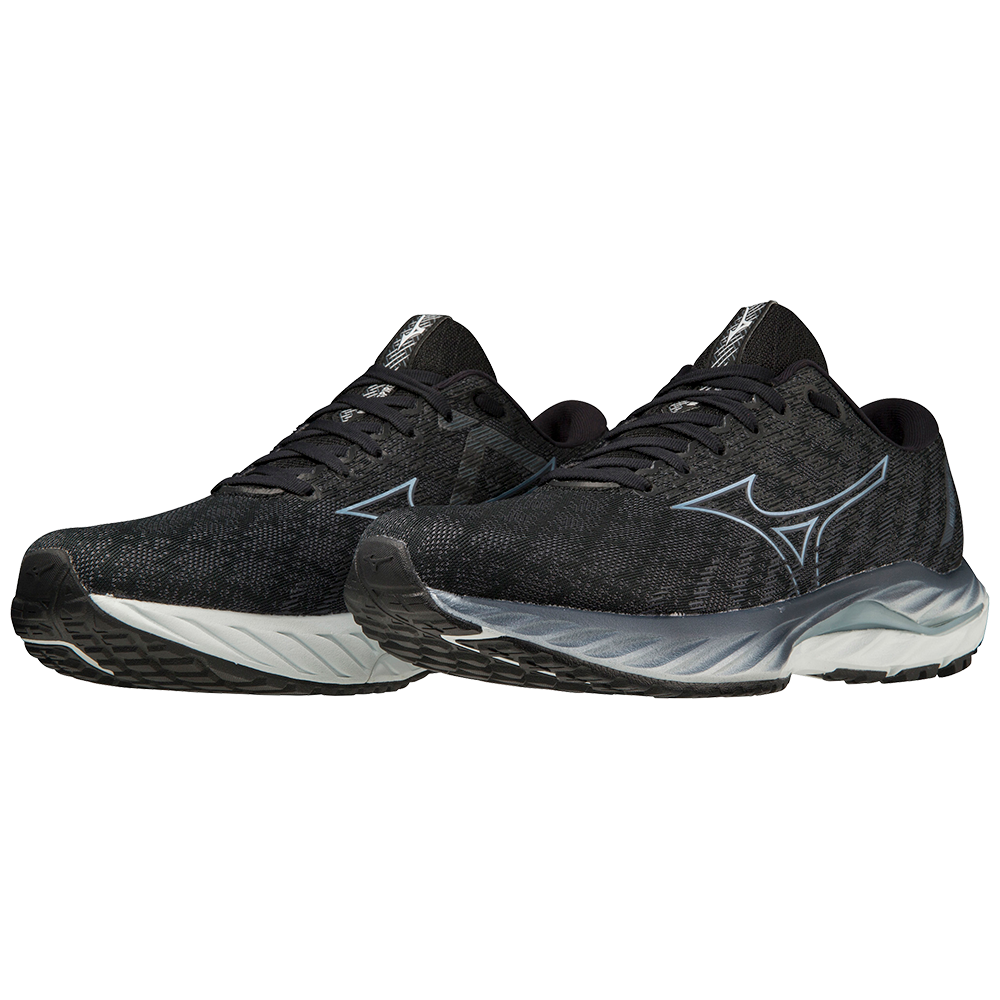 WAVE INSPIRE 19 2E WIDE MEN Black / Glacial Ridge / Illusion Blue