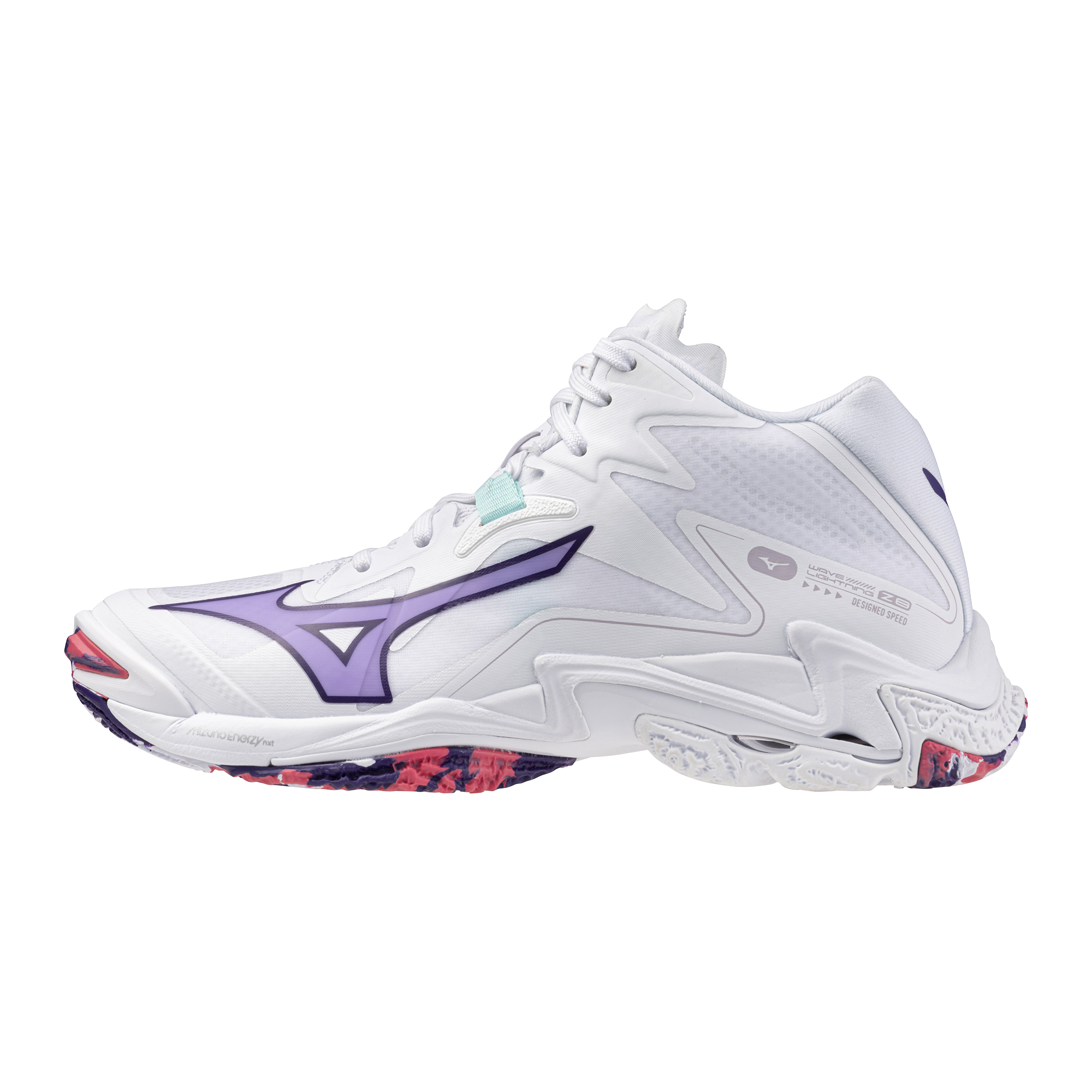 WAVE LIGHTNING Z8 MID WOMEN White / Violet Indigo / Camellia Rose