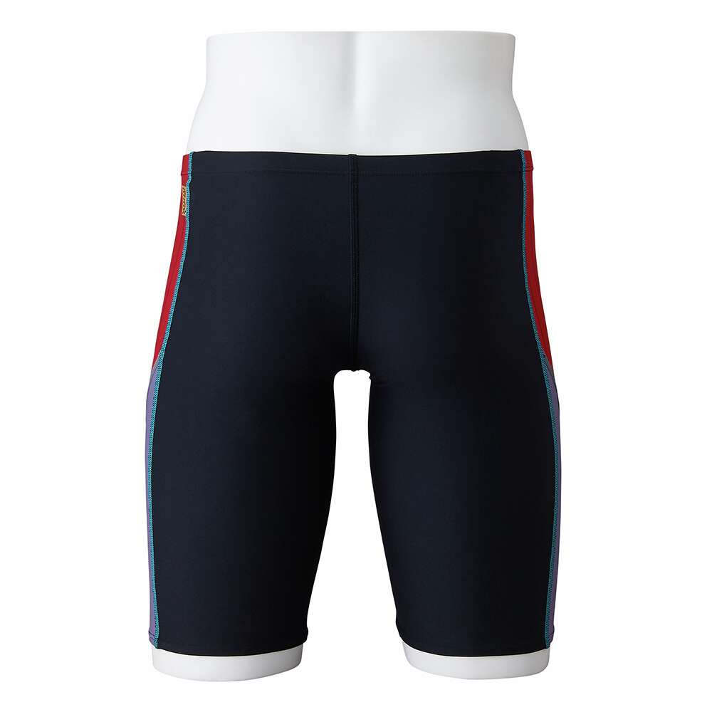 EXER SUITS HALF SPATS FOR SWIMMING PRACTICE MEN Black / Red