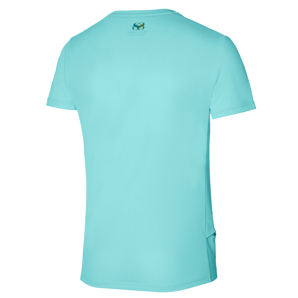 MIZUNO TWO LOOPS 88 TEE MEN Tanager Turquoise