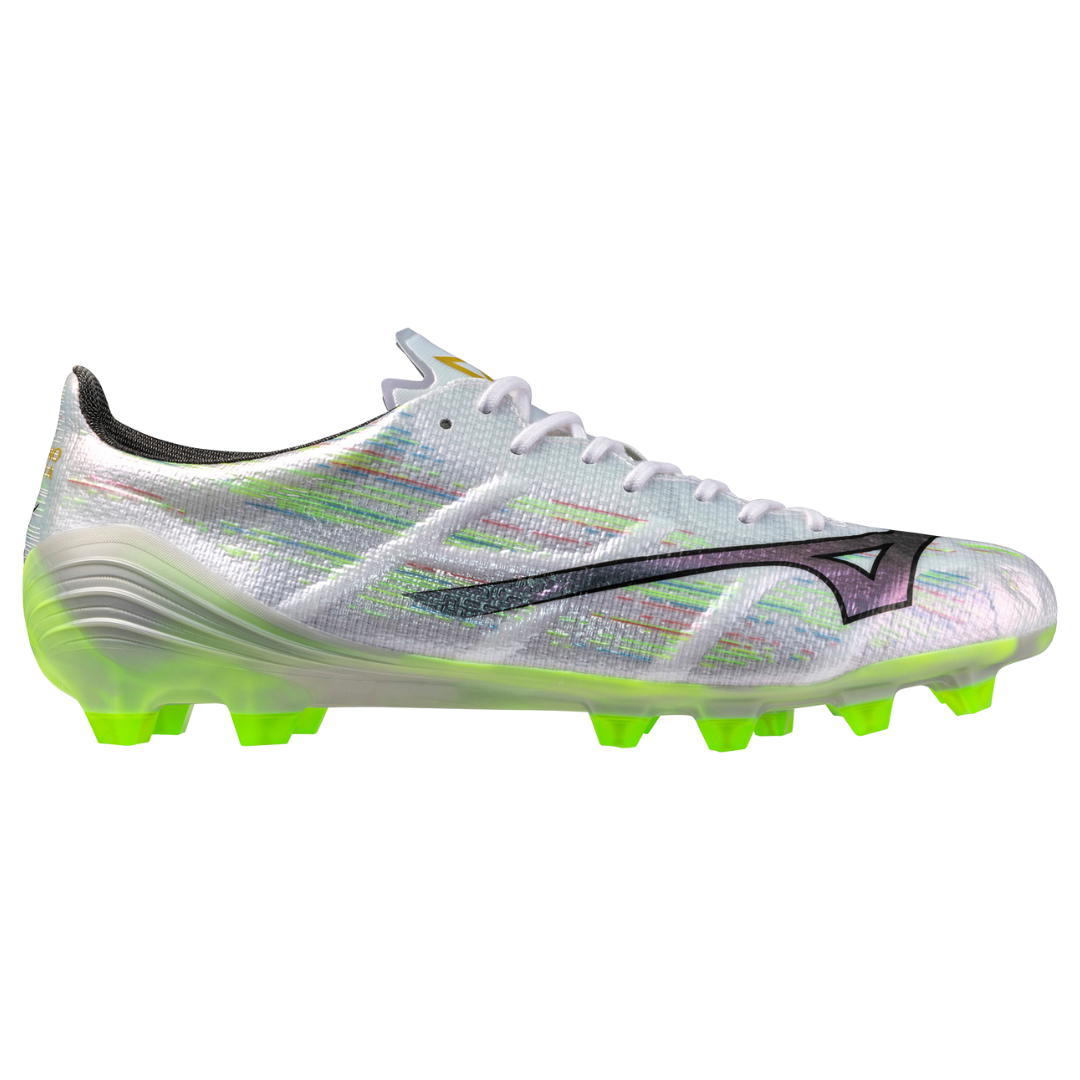 MIZUNO ALPHA α II ELITE White / Silver Iridiscent / Black