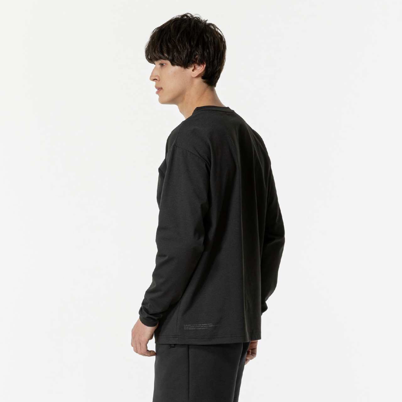 MZFB SOFT DRY LONG SLEEVE TEE UNISEX Black