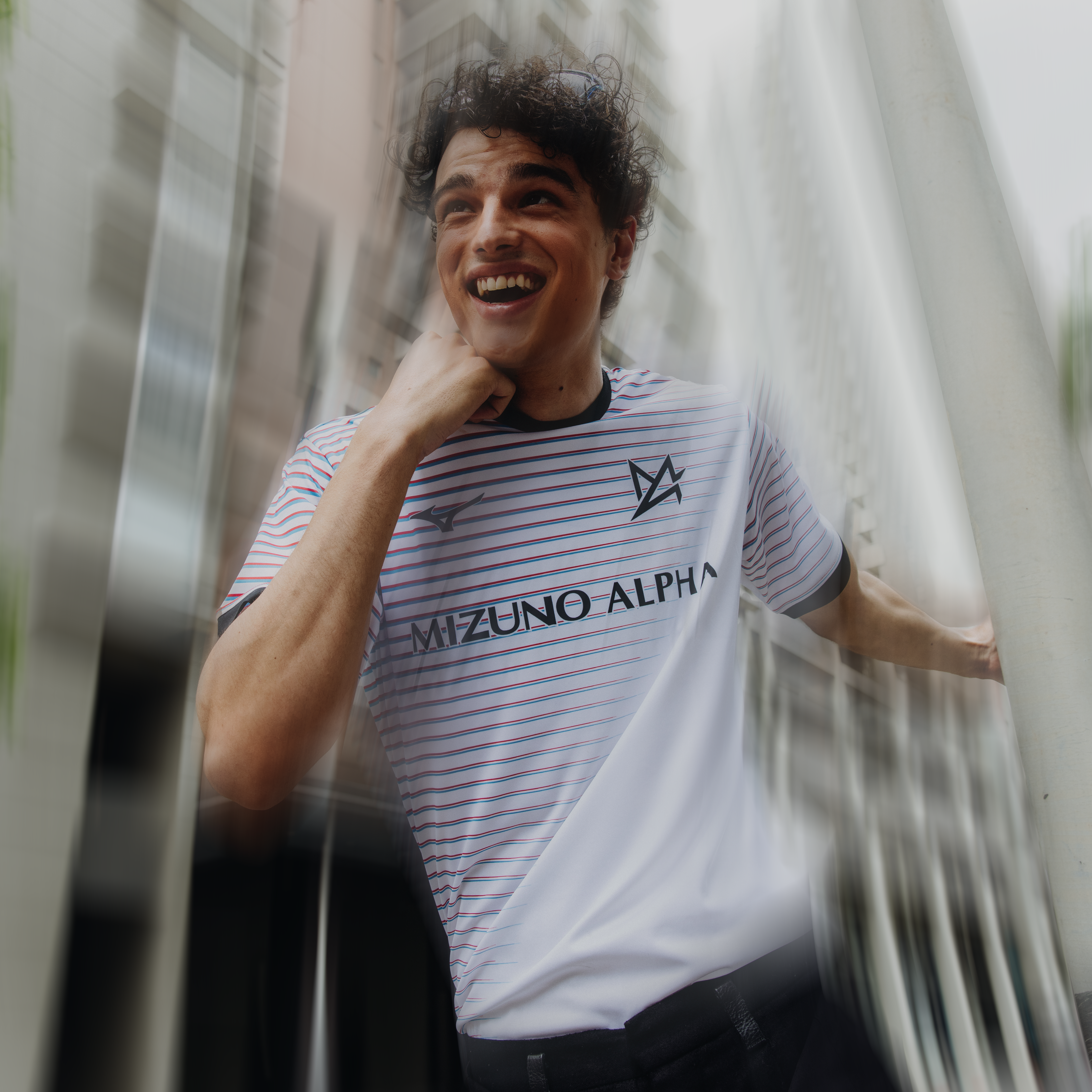 ALPHA GRAPHIC TEE UNISEX White