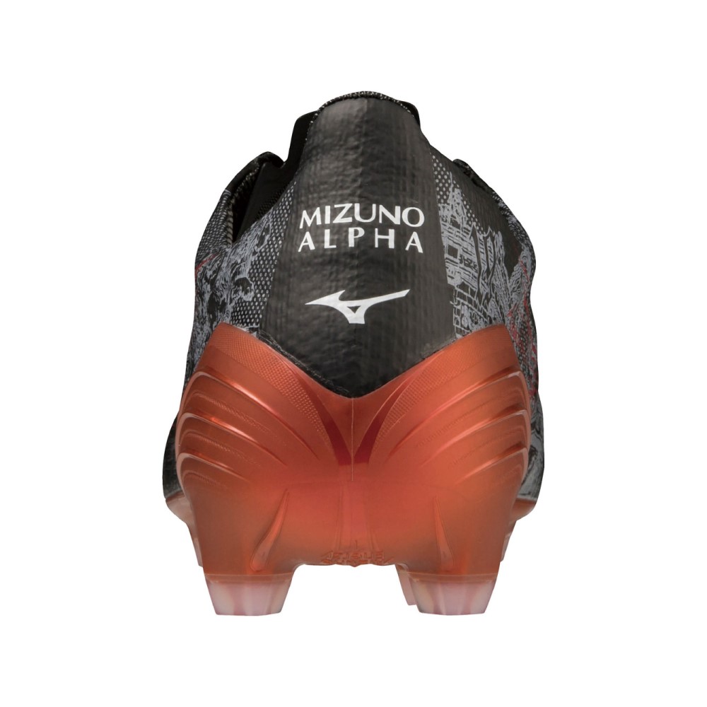 MIZUNO ALPHA α SR4 JAPAN Black/High Risk Red/Black