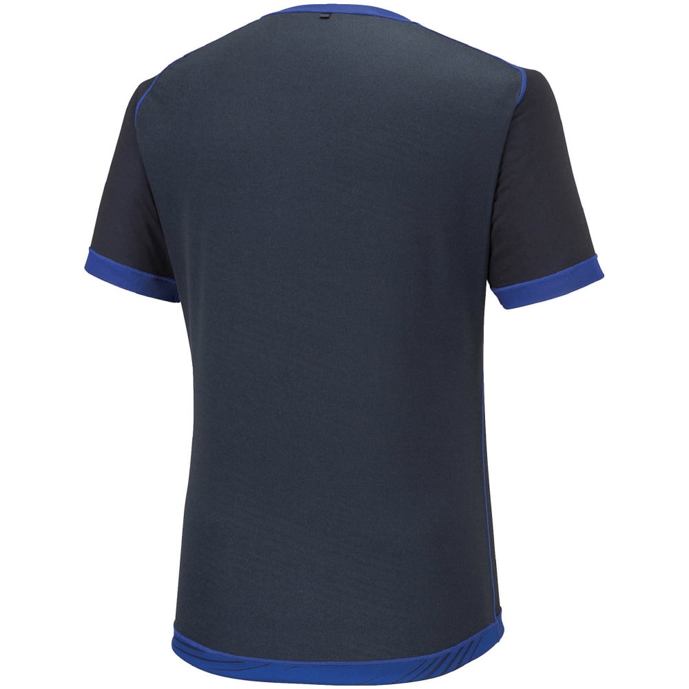 REVERSIBLE GAME TEE UNISEX Surf Blue / Black