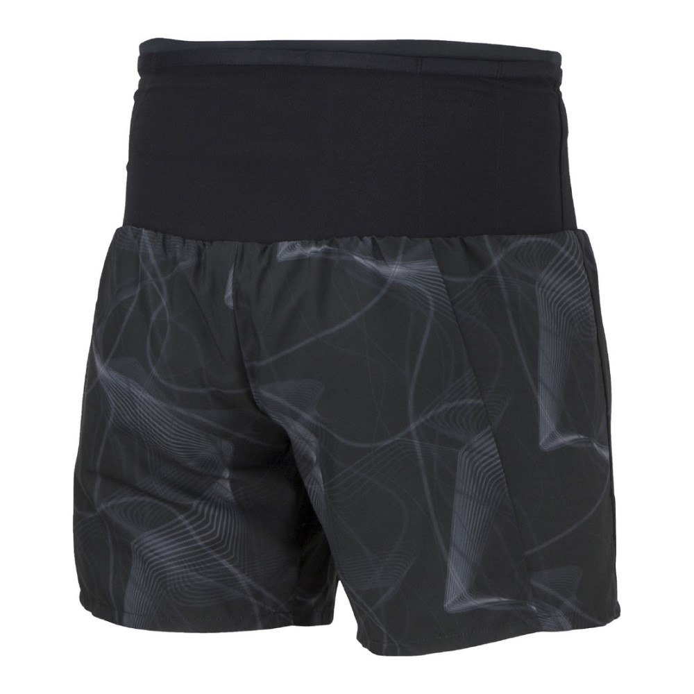 MULTI POCKET SHORTS GRAPHIC UNISEX (SLIM FIT) Black