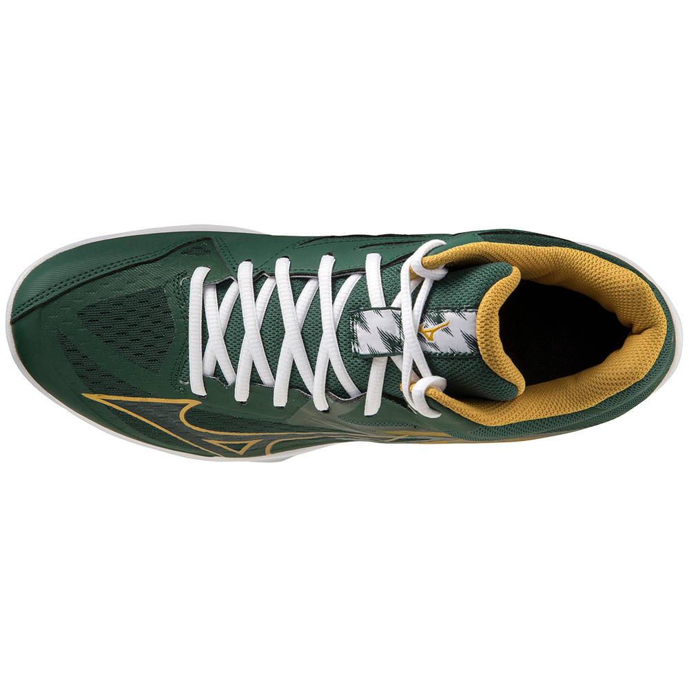 THUNDER BLADE Z MID UNISEX Pineneedle / MP Gold / White
