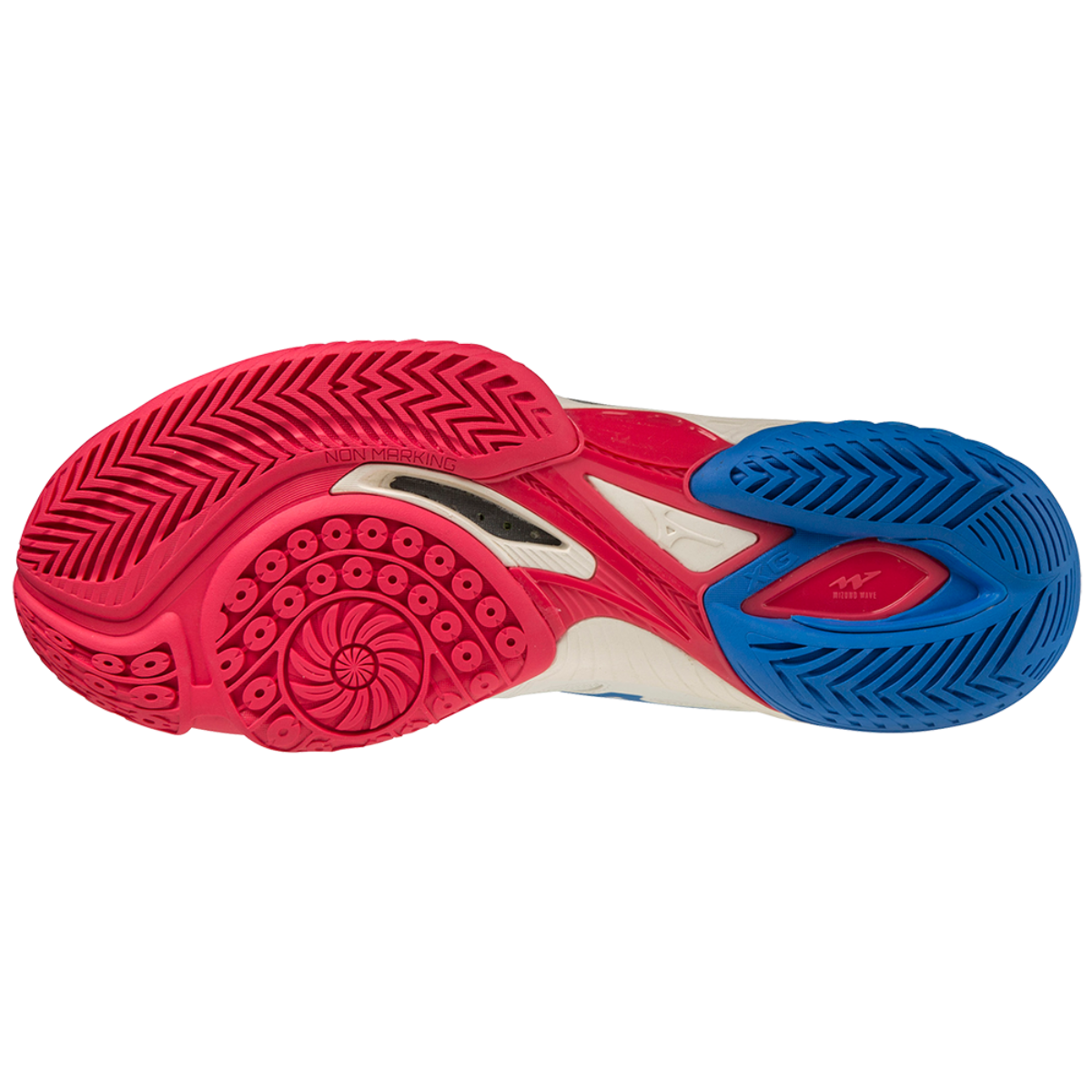 WAVE CLAW EL 2 UNISEX Snow White / Peace Blue / Driven Pink