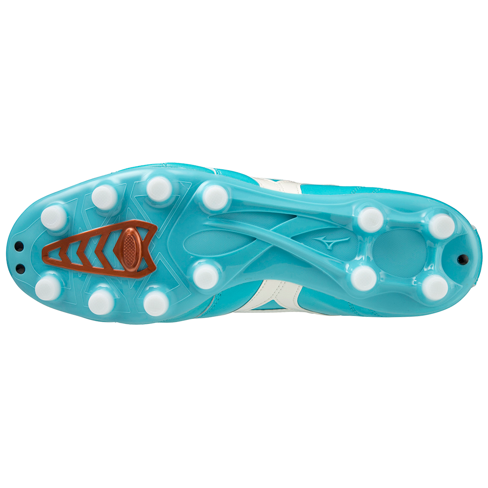 MORELIA II PRO Blue Curacao / Snow White / Red Brown Satin
