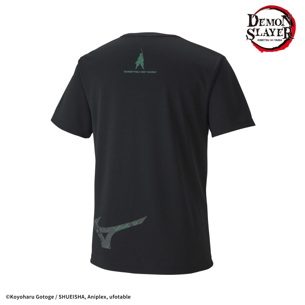 DEMON SLAYER: KIMETSU NO YAIBA TEE UNISEX Black / Green