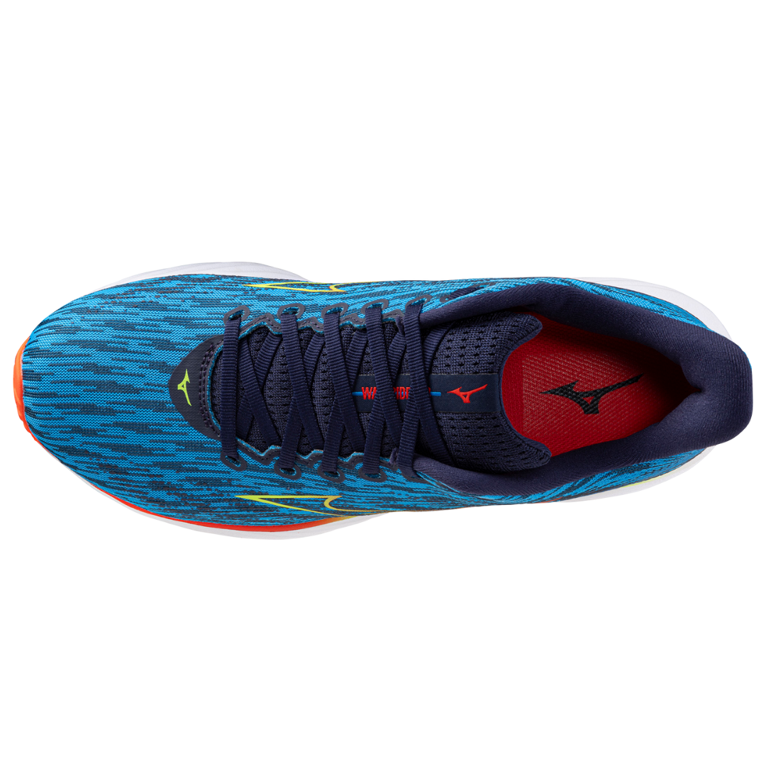 WAVE RIDER 28 MEN Blue Pace / Green Gecko / MIZUNO Ignition Red