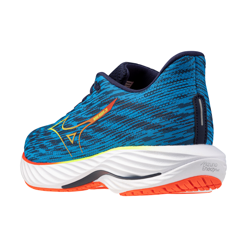 WAVE RIDER 28 MEN Blue Pace / Green Gecko / MIZUNO Ignition Red