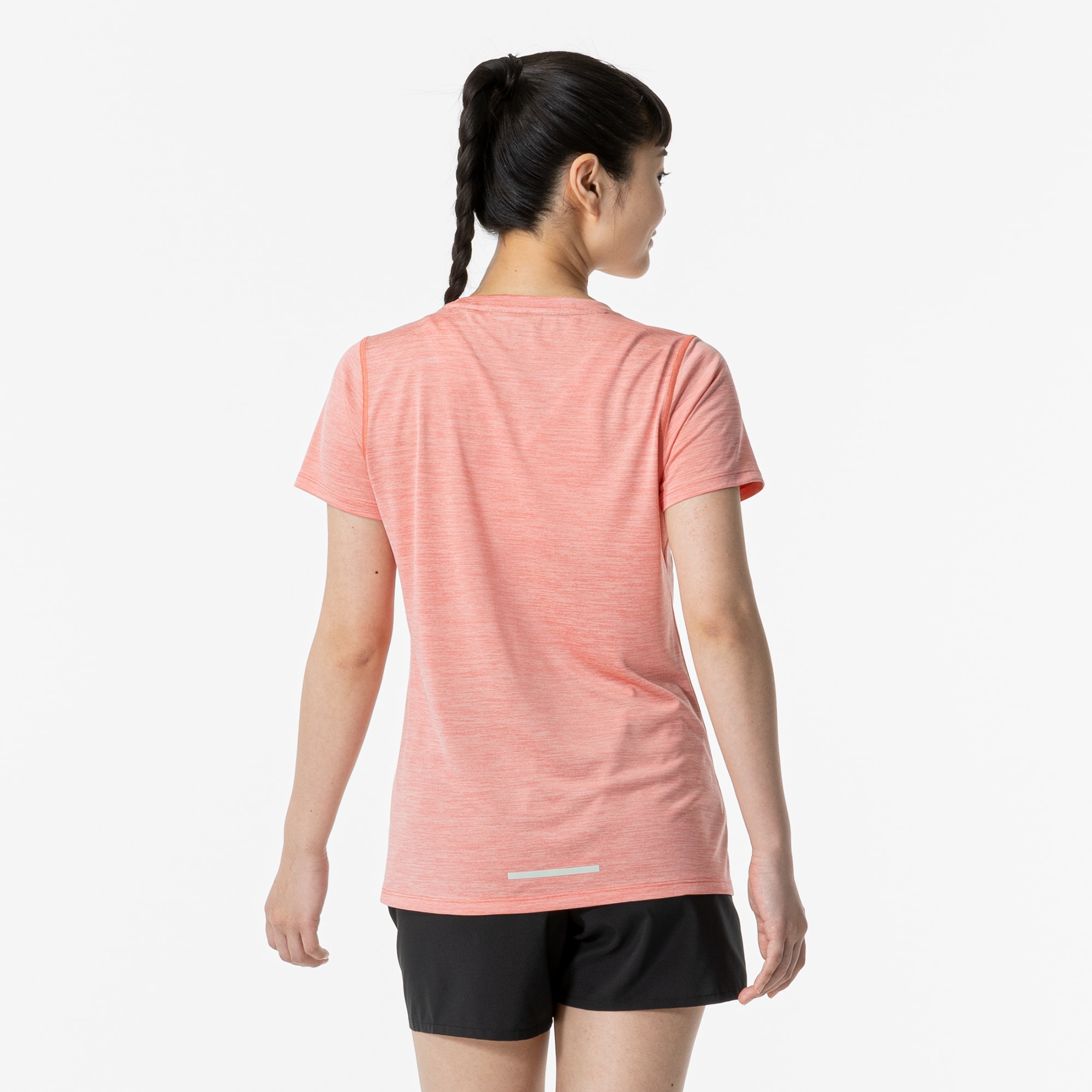 QUICK DRY TEE (AURORA) WOMEN Peach Pink