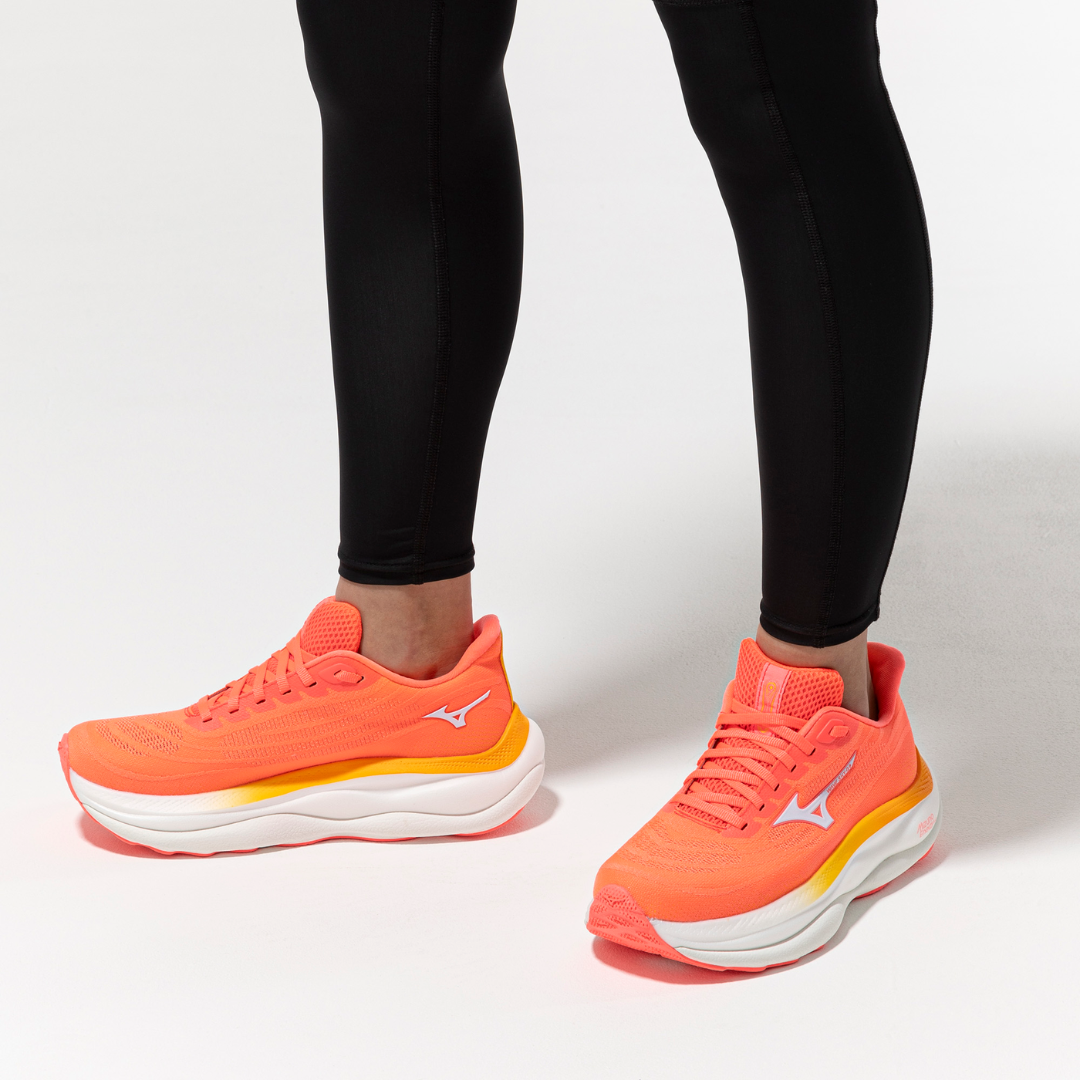 WAVE SKY 9 WOMEN Striking Coral / Baseball White / Citrus