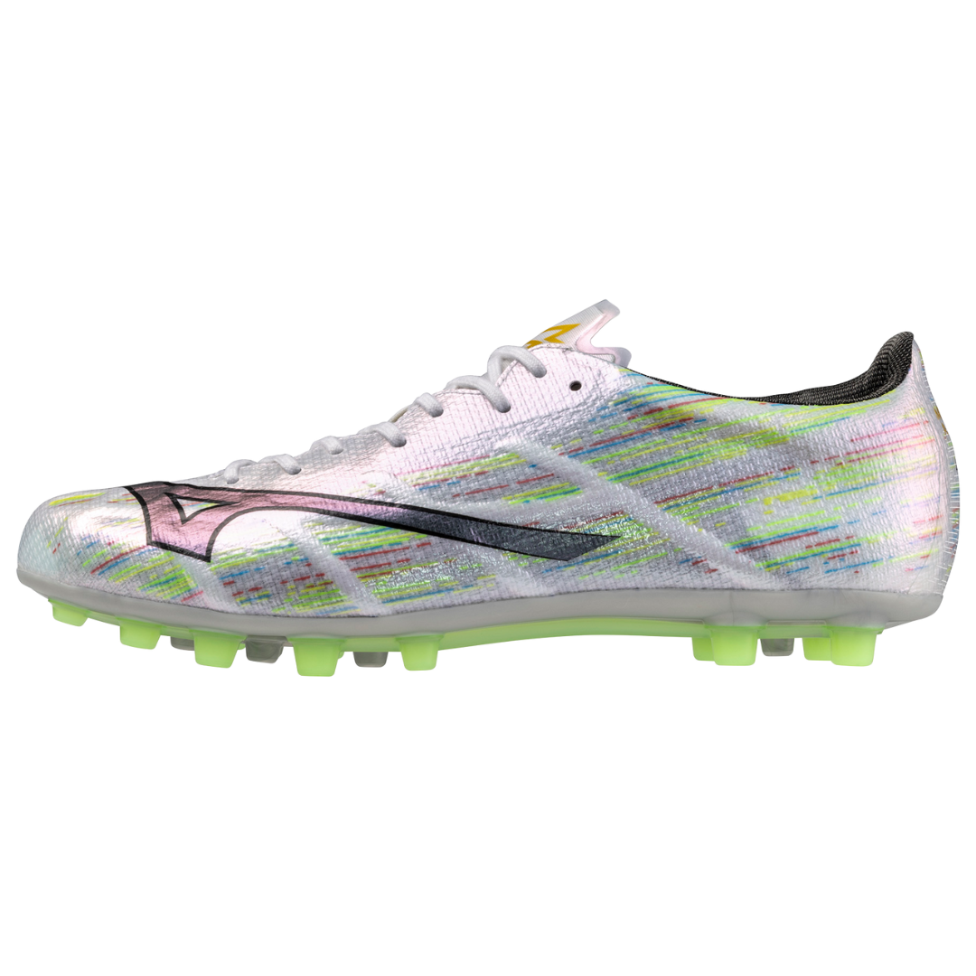 MIZUNO ALPHA α II JAPAN AG White / Silver Iridiscent / Black