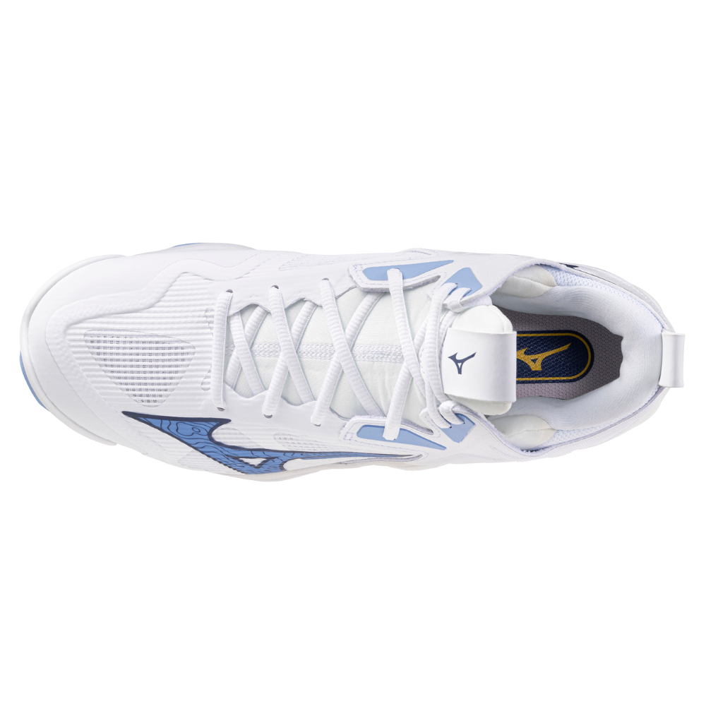 WAVE MOMENTUM 3 MID UNISEX White / Bellwether Blue / Bel Air Blue