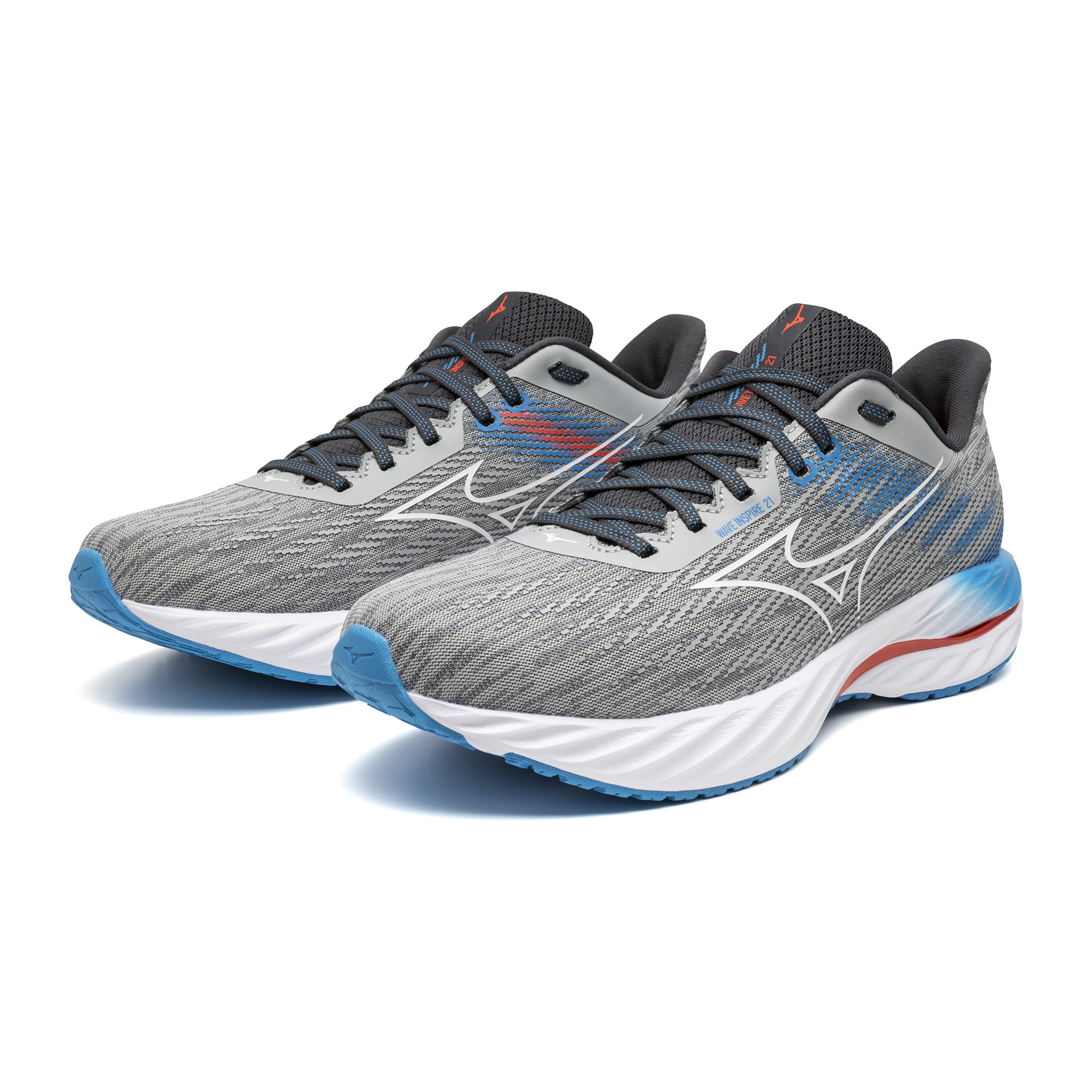 WAVE INSPIRE 21 MEN Pearl Blue / White / Blue Pace