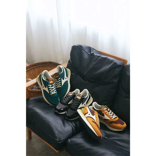 MIZUNO RB87 UNISEX Green / Off White / Yellow