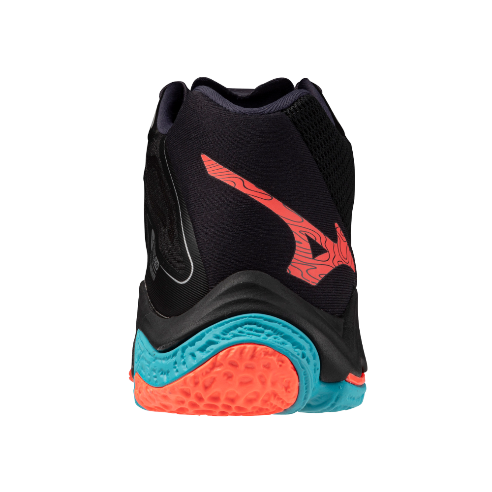 WAVE LIGHTNING Z8 MID UNISEX Black / Neon Flame / Peacock Blue