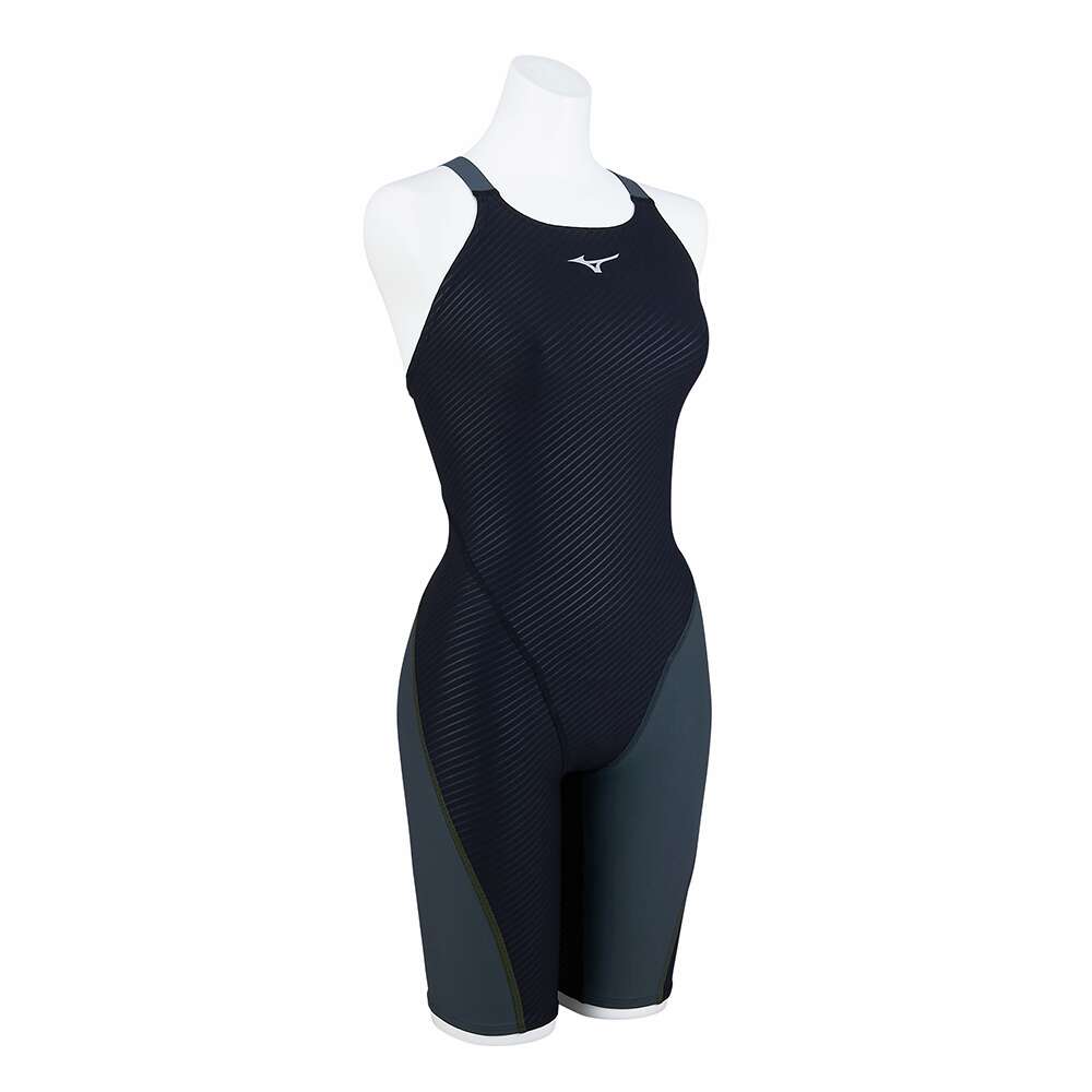EXER SUITS HALF SUIT FOR SWIMMING PRACTICE WOMEN Black / Charcoal