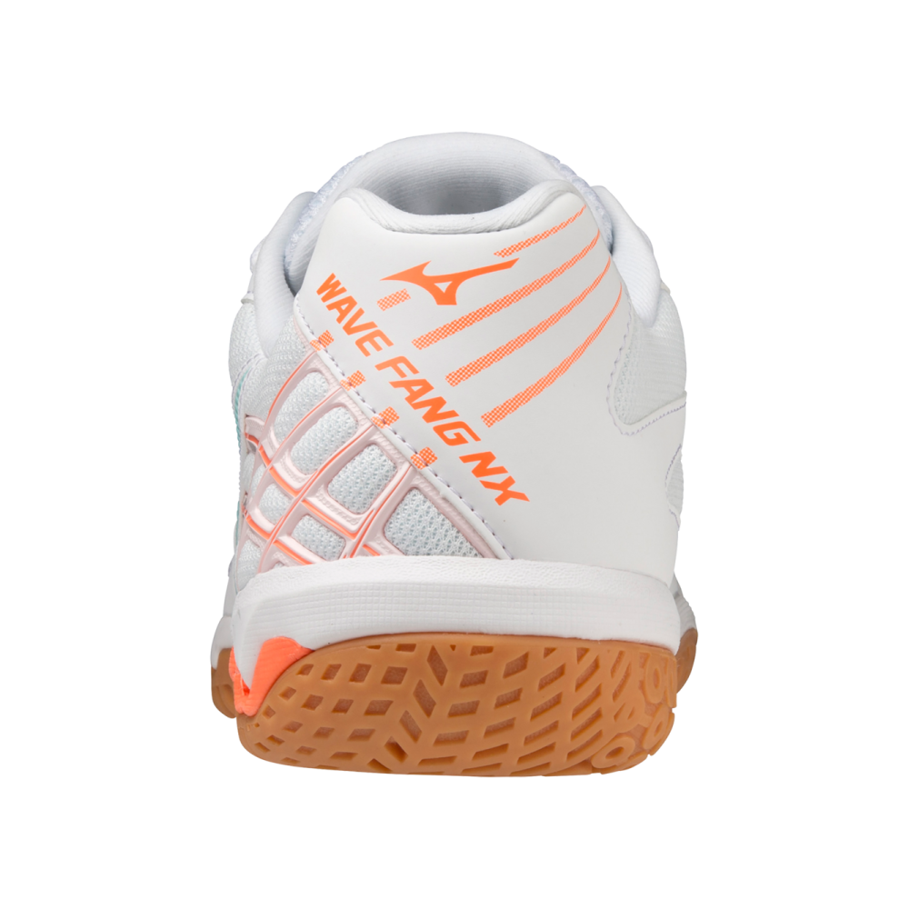 WAVE FANG NX UNISEX White / Tanager Turquoise / Light Orange