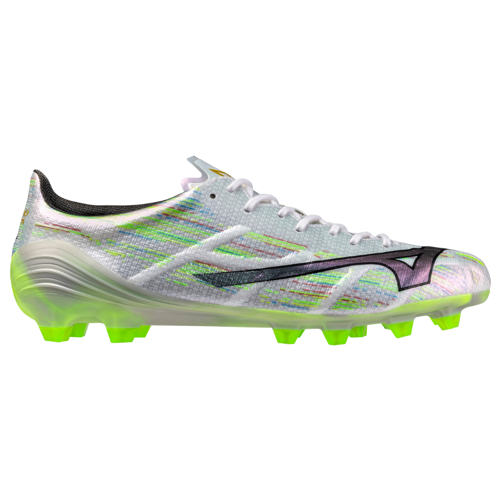MIZUNO ALPHA α II JAPAN White / Silver Iridiscent / Black