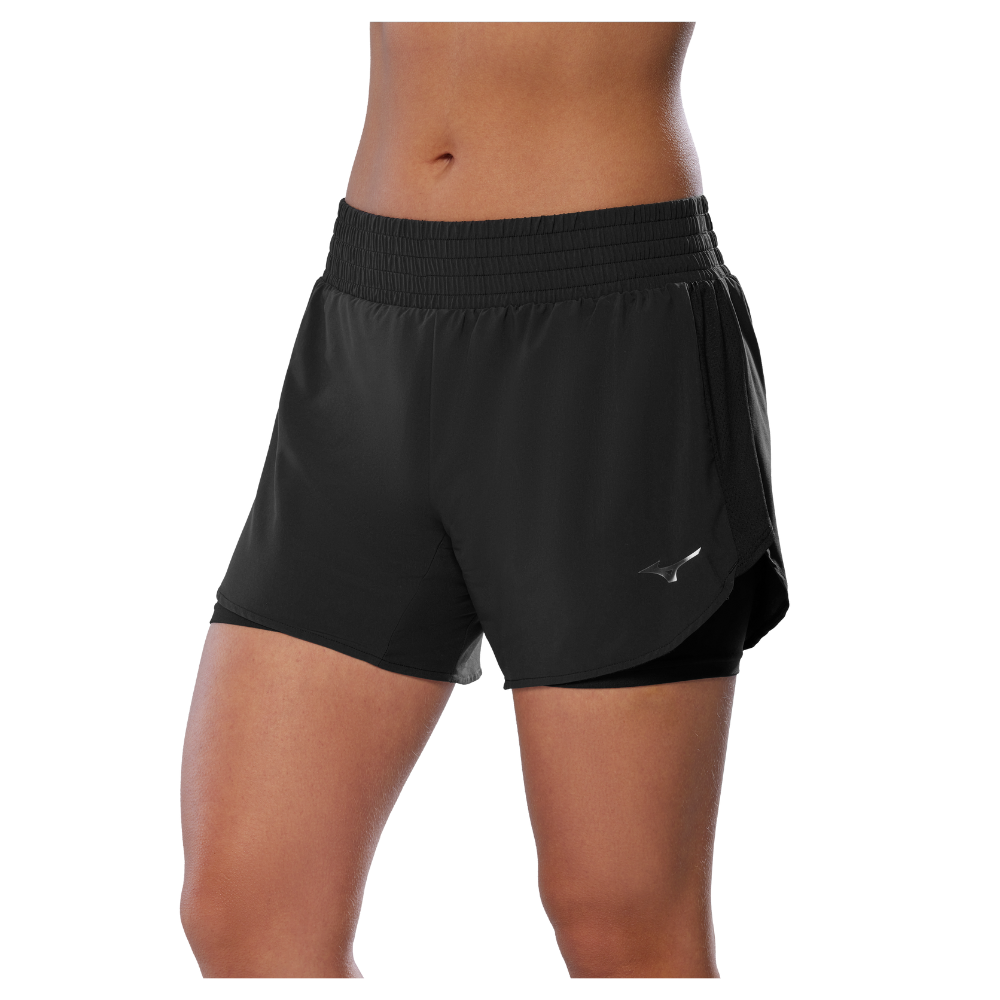 2IN1 4.5 SHORT WOMEN Black