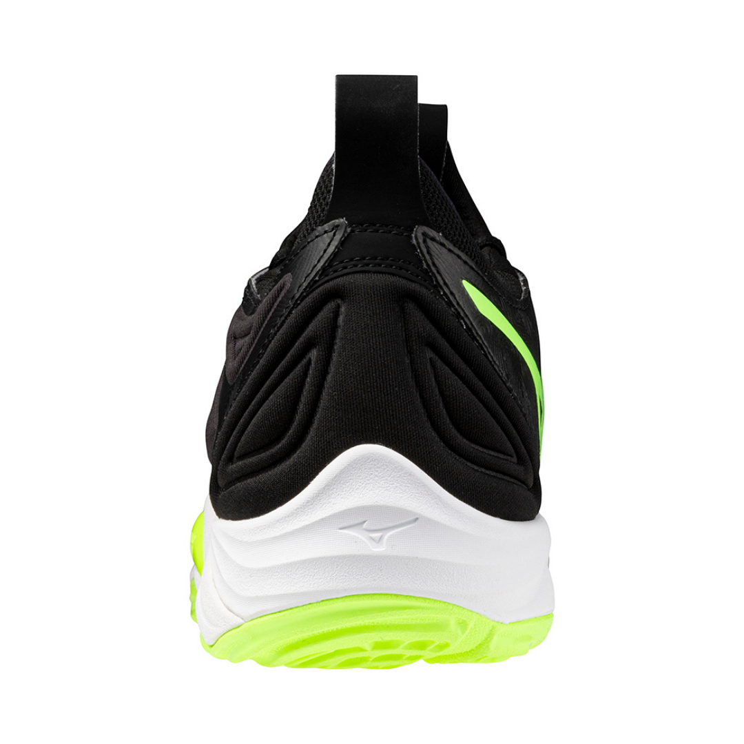 WAVE MOMENTUM 3 UNISEX Black / MIZUNO Neo Lime / Atlantis