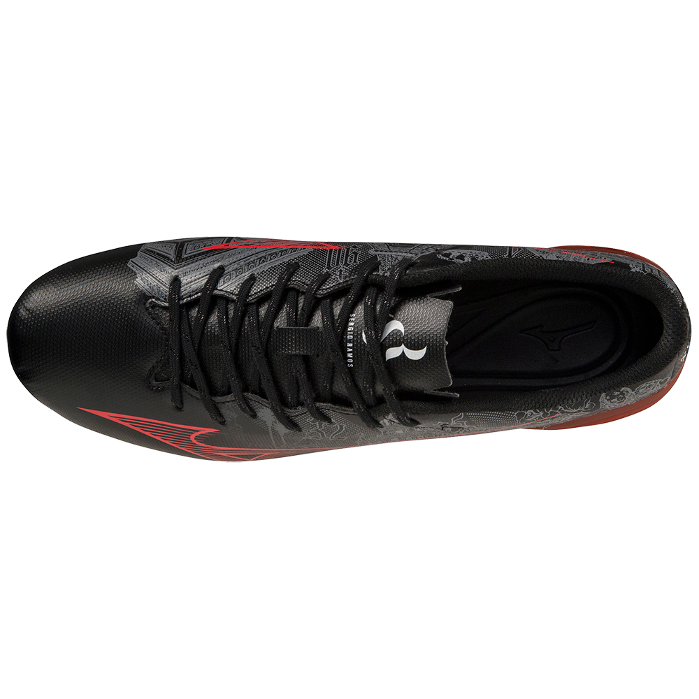 MIZUNO ALPHA α SELECT SR4 Black/ High Risk Red/ Black