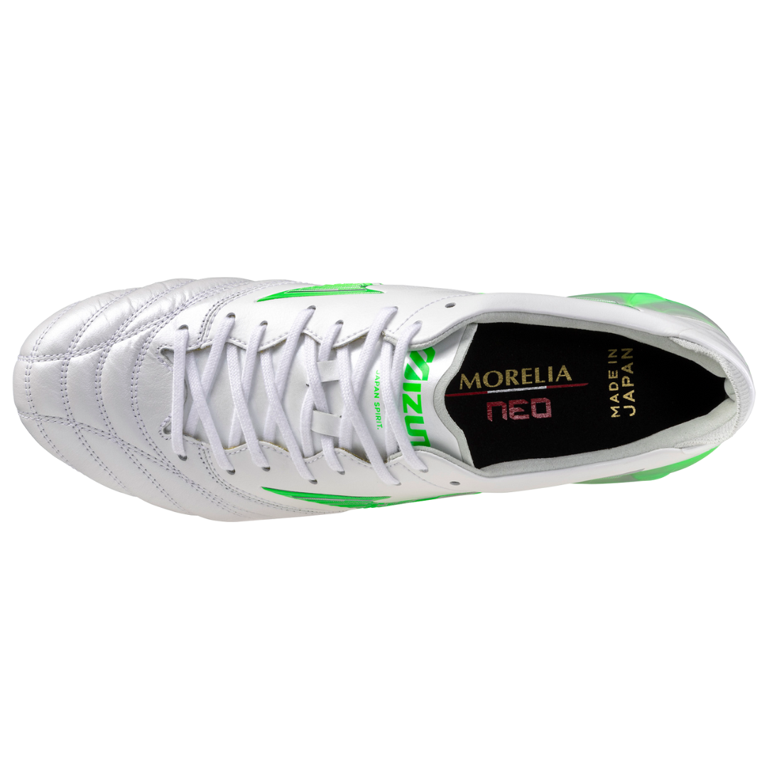 MORELIA NEO IV JAPAN White / Neon Green / Cool Gray 3C