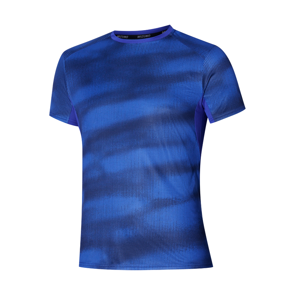DRYAEROFLOW GRAPHIC TEE MEN Reflex Blue