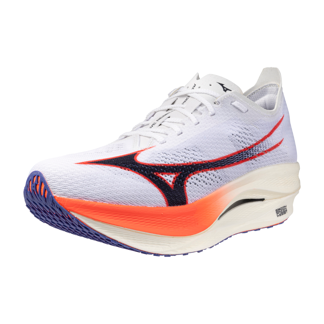WAVE REBELLION PRO LOW UNISEX White / Baritone Blue / Fiery Coral 2