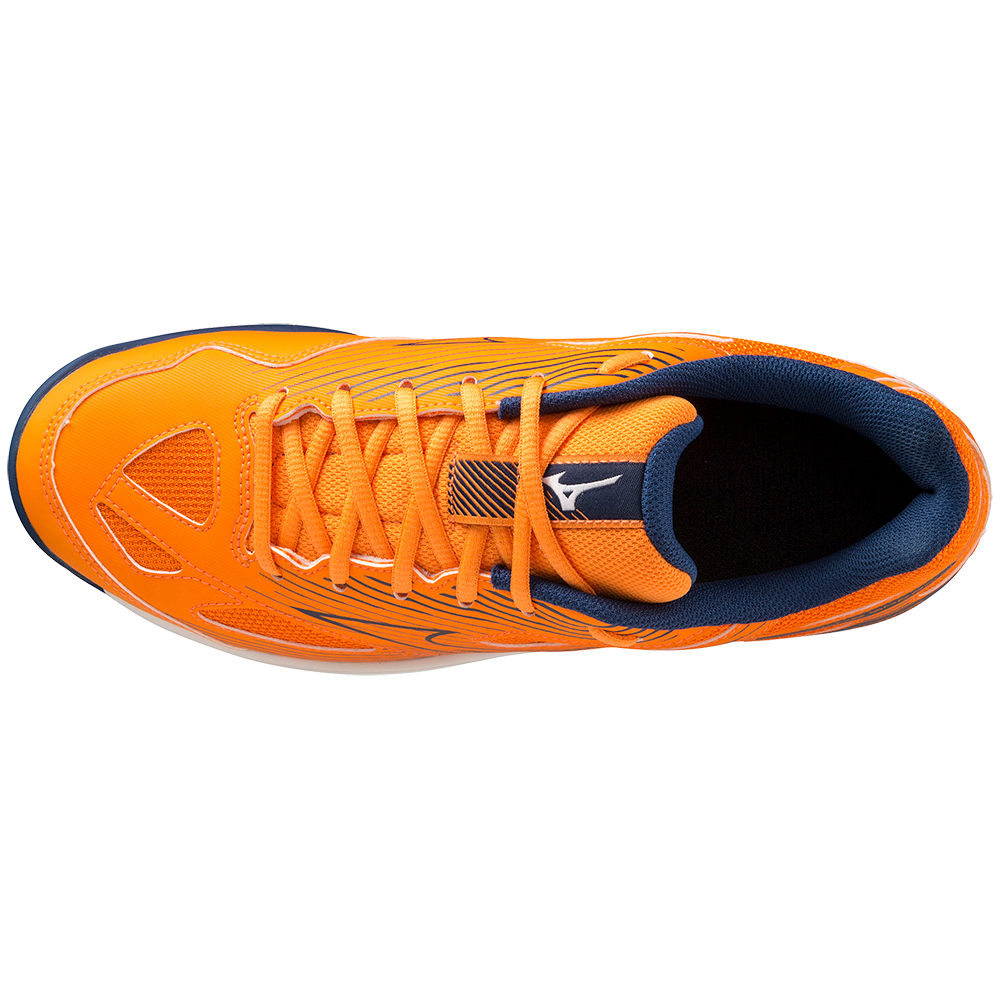 CYCLONE SPEED 4 UNISEX Vibrant Orange / Estate Blue / White