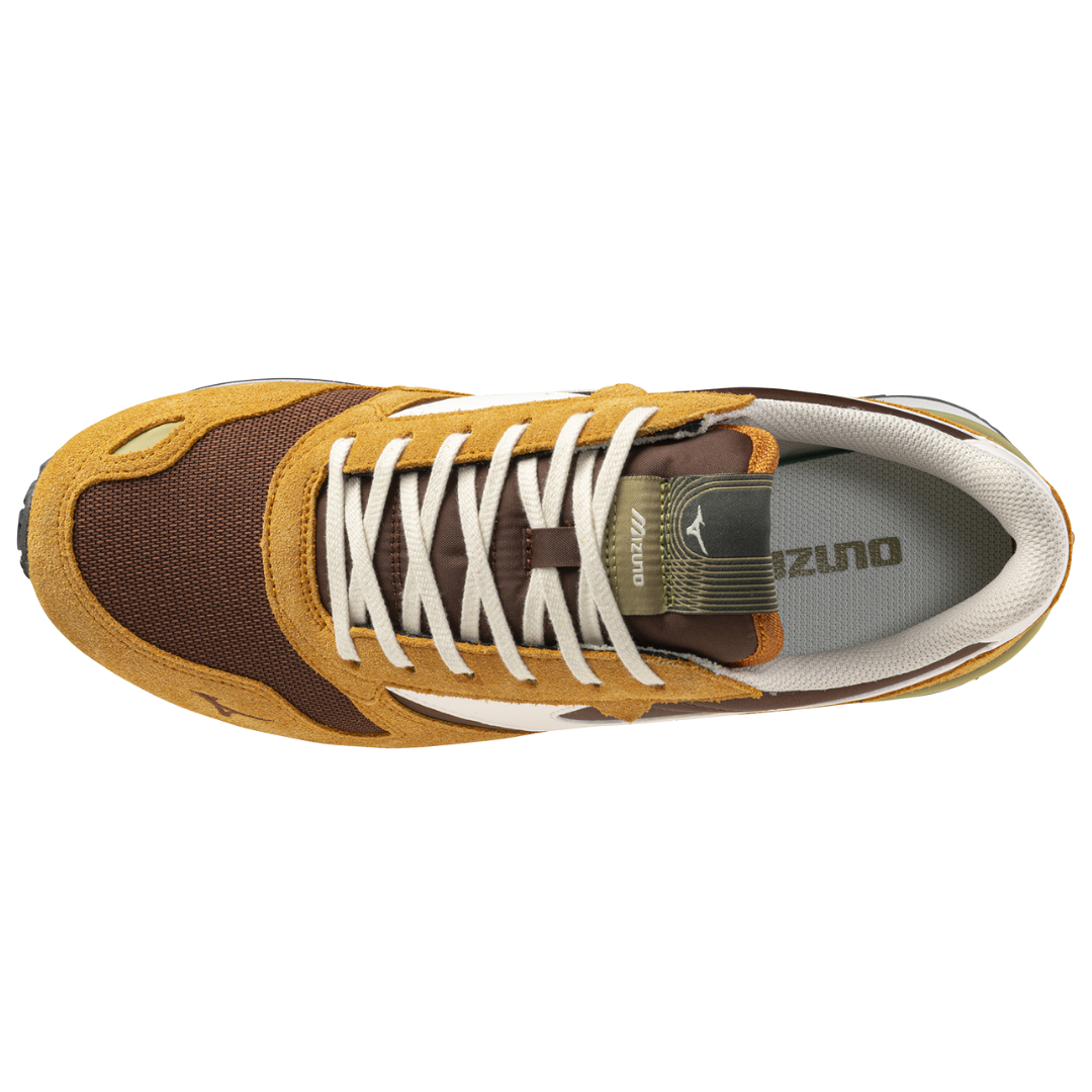 MIZUNO RB87 UNISEX Mocha Brown / Off White / Orange