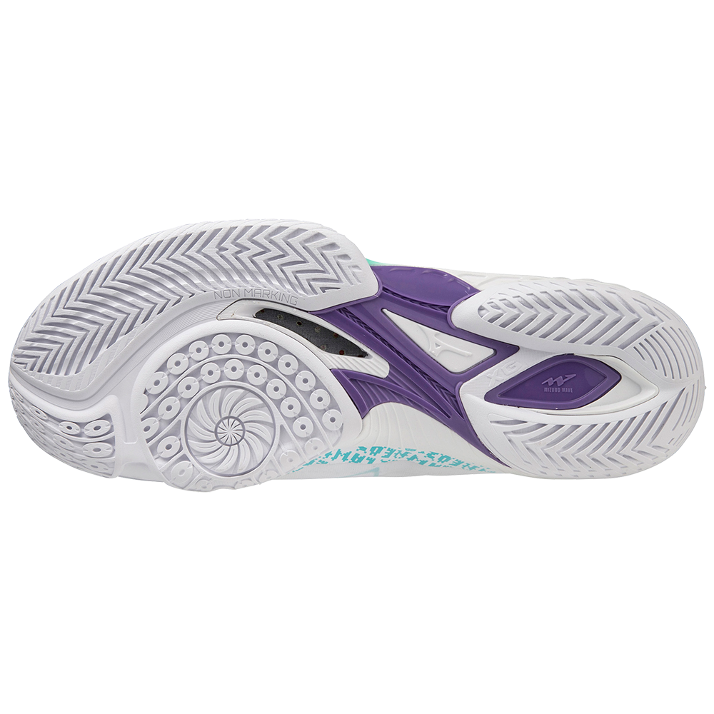 WAVE CLAW NEO 2 UNISEX White / Blue Curacao / 807 C