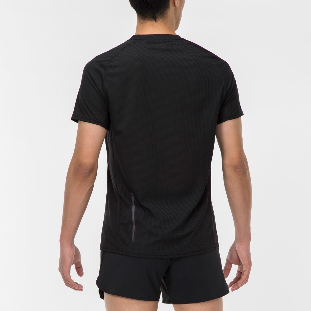 AURORA DRY AEROFLOW PREMIUM TEE MEN Black