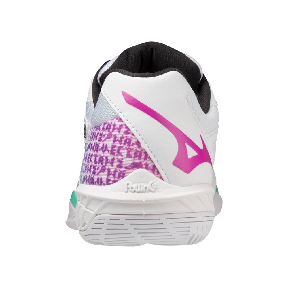 WAVE CLAW 2 UNISEX White / Blue Curacao / 807 C