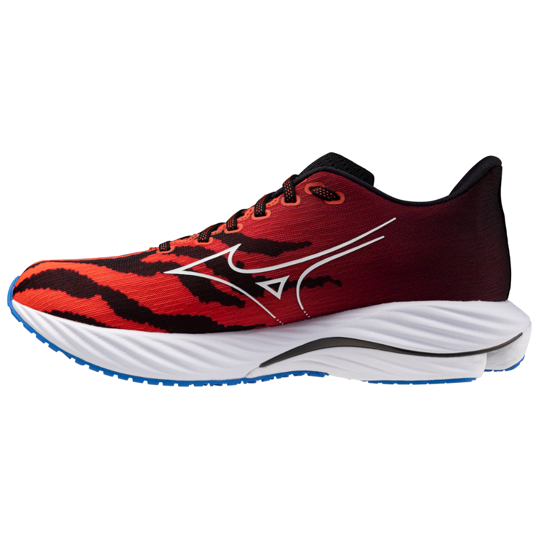 WAVE RIDER 28 UNISEX MIZUNO Ignition Red / White / Baseball Blue (ONI PACK)