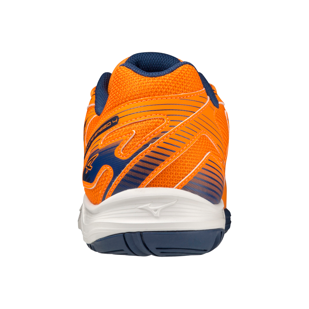 CYCLONE SPEED 4 UNISEX Vibrant Orange / Estate Blue / White