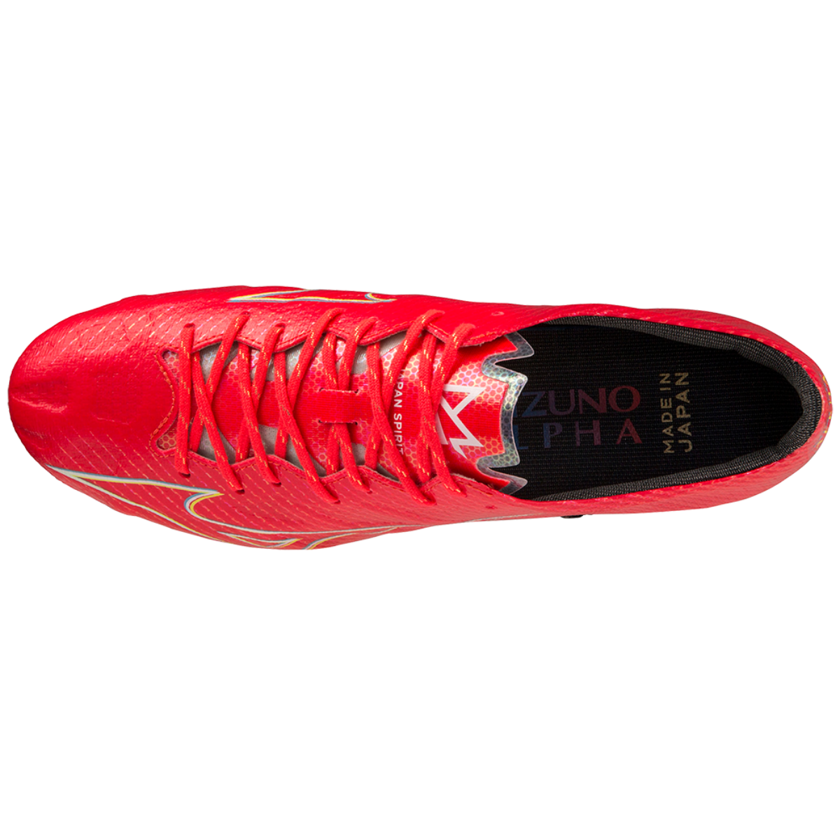MIZUNO ALPHA α JAPAN AG Fiery Coral 2 / White / Bolt