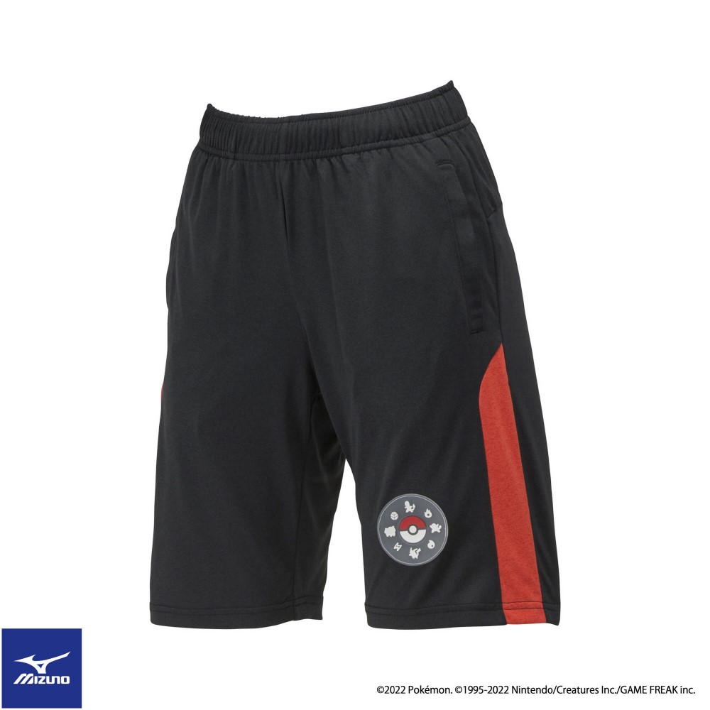 POKEMON SHORTS UNISEX Black / Red