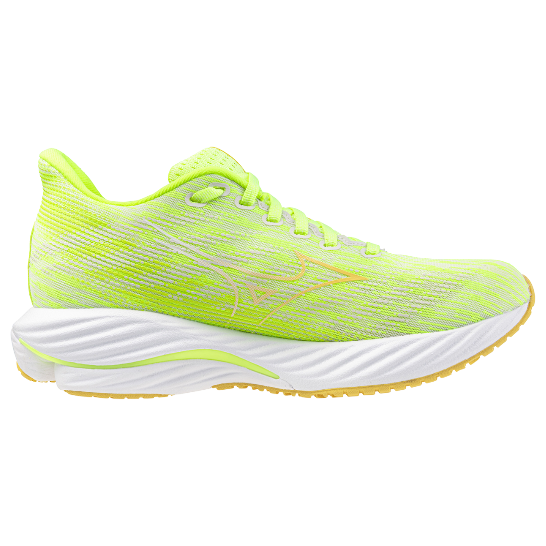 WAVE RIDER 28 WOMEN Mizuno Neo Lime / Flax / Mizuno Snow White