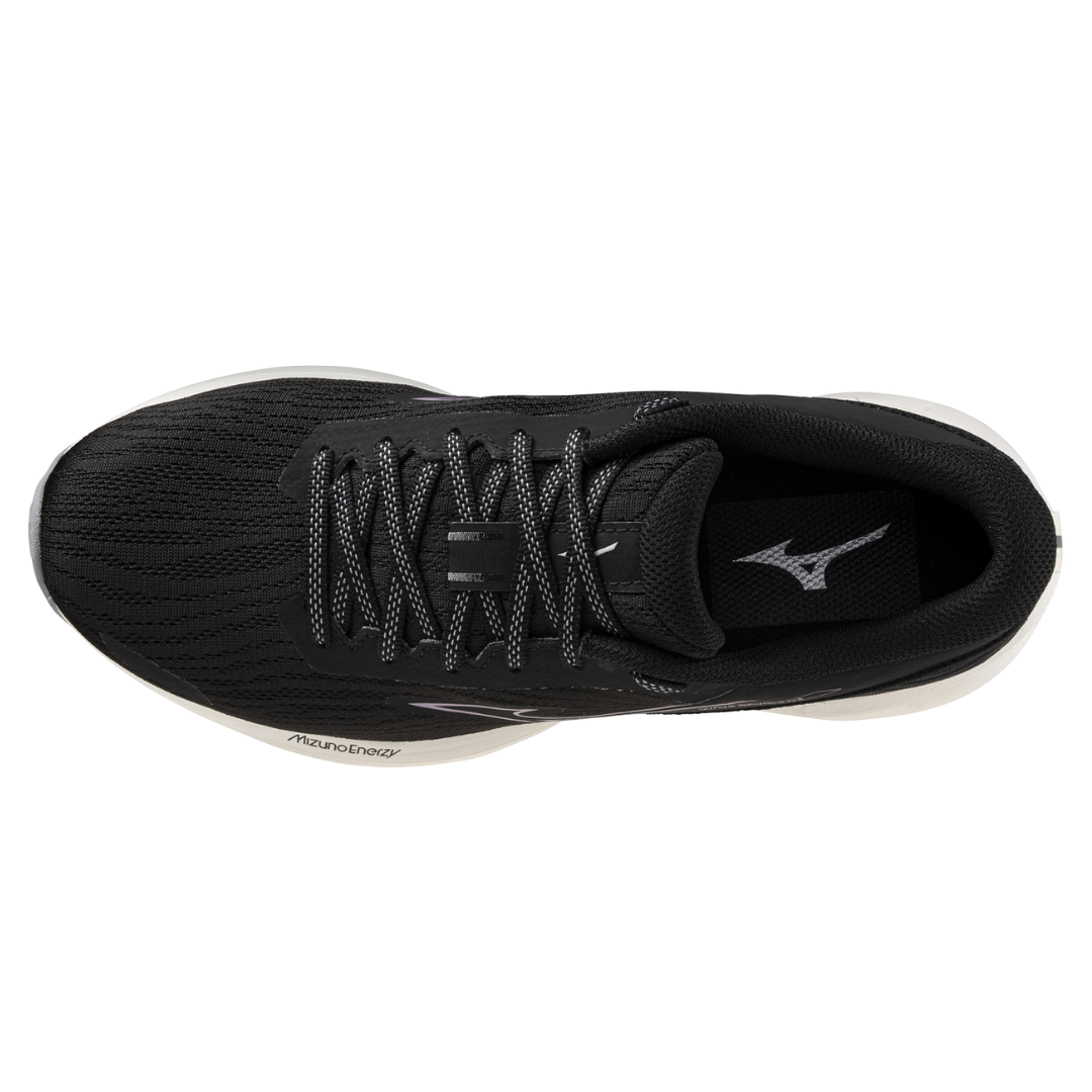WAVE REVOLT 3 WOMEN Black / Cosmo Chrome / Mizuno Snow White