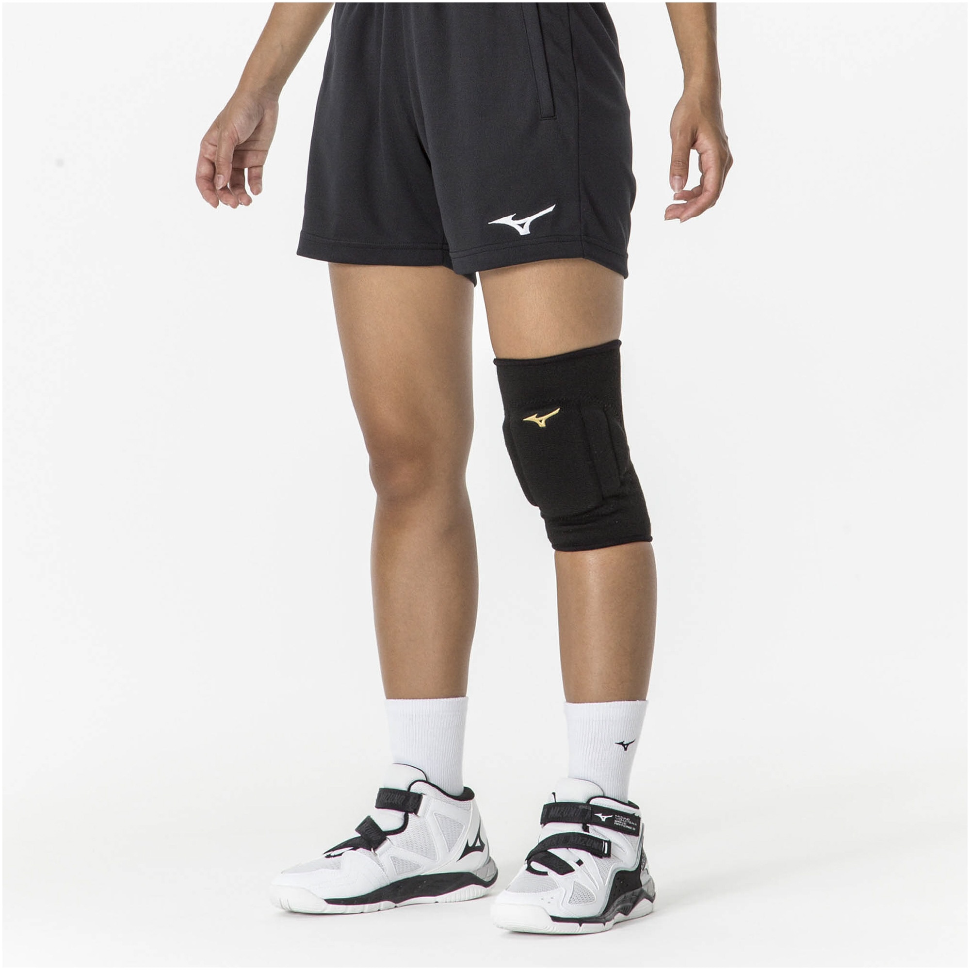 KNEEPAD WOMEN (1 PC) Black / Gold
